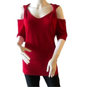 ANNE KLEIN Red Top. XL‎
